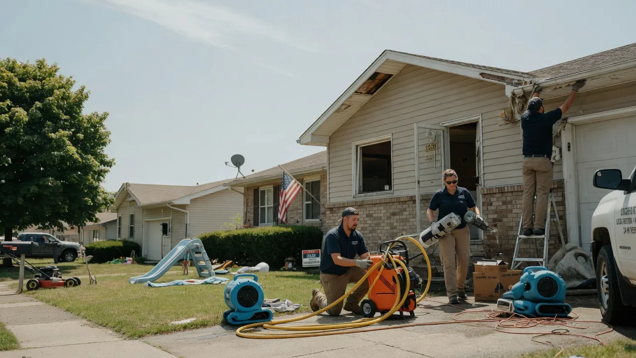Water Damage Restoration in Triumph, IL near me